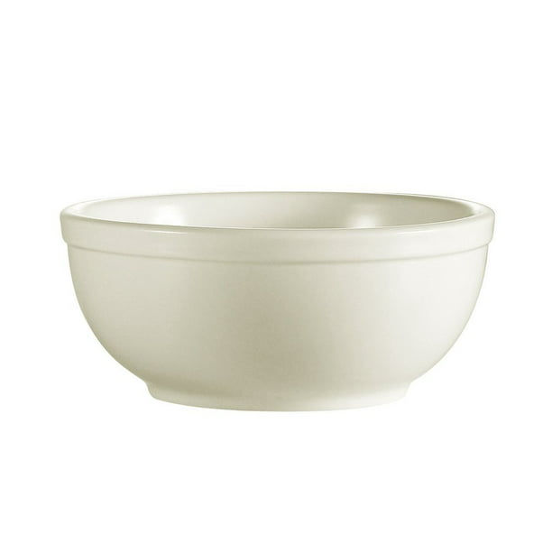10-Ounce Box of 24 CAC China MDN-3 9-Inch by 2 1/4-Inch by 2-Inch Modern New Bone White Porcelain Soup Bowl 